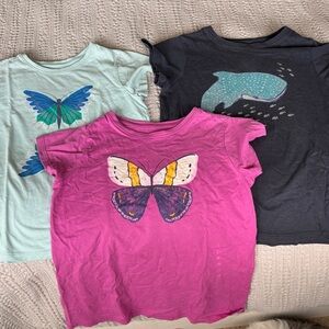 Tea Collection Kids Tees - Pink, Green, Black